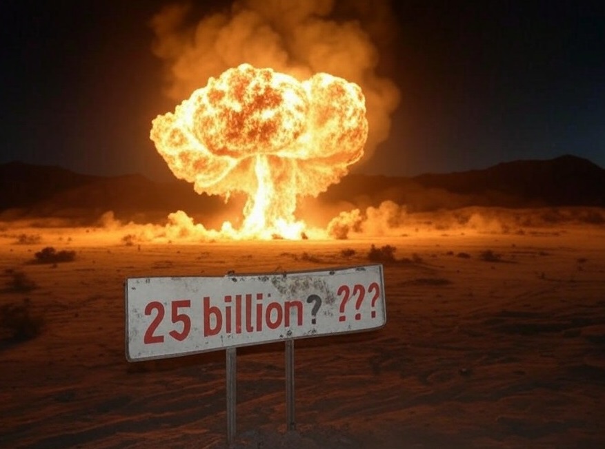 25 Billion Hiroshimas??? Wrong, Wrong, Very Wrong!